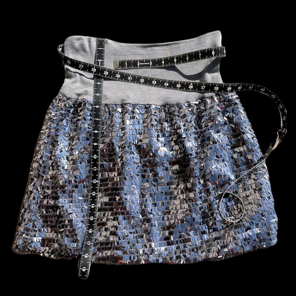🔴 🇪🇸 SPAIN VINTAGE SEQUINED SKIRT - Picture 4 of 9